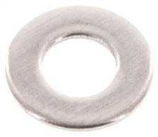 Landefeld 125A-3 ES Landefeld 125A-3 ES — Washer, DIN 125 A, M 3 (3,2x7mm), Stainless steel A2