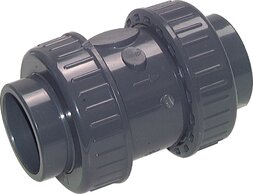Landefeld PVCRUCK 110 FKM Landefeld PVCRUCK 110 FKM — Adhesive sockets, check valves, PVC-U/ FKM, 110mm