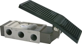 YPC FT650D YPC FT650D — 5/3-way (centre position breathing)-foot valve, G 1/2", Detend of YPC