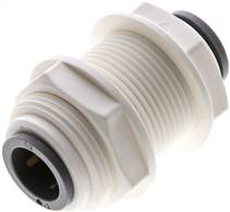 Sang-A IQSS 1/2 LE Sang-A IQSS 1/2 LE — Bulkhead push in fittings 1/2" (12,7 mm)-1/2" (12,7 mm), IQS-LE (EPDM-seal) of Sang-A