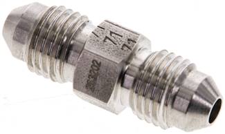 Landefeld DN 7/16-7/16 ES Landefeld DN 7/16-7/16 ES — Double nipple UNF 7/16"-20(JIC)-UNF 7/16"-20(JIC), 1.4571