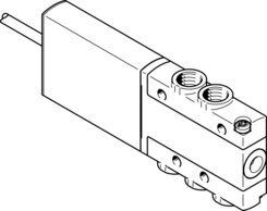 Festo MHE2-MS1H-5/2-M7-K Festo MHE2-MS1H-5/2-M7-K — Industrial Component
