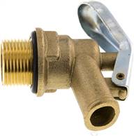 Landefeld KHFA 34 MS Landefeld KHFA 34 MS — Brass barrel tap G 3/4", self-closing