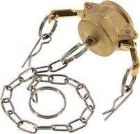 Landefeld KLDV 34 MS Landefeld KLDV 34 MS — Kamlock end cap (DC) 3/4", Brass