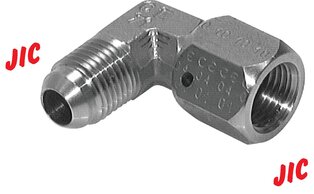 Landefeld WE 17/8 JIC ES Landefeld WE 17/8 JIC ES — 90°-screw-in elbow, UN 1-7/8"-12 (JIC), AISI 316