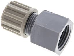 Landefeld ACK 129 PA Landefeld ACK 129 PA — Screw-on screw connection G 1/2"-12x9mm, PA (polyamide), flange nut &amp; clamping ring of polypropylene