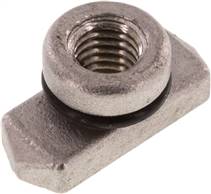 Hydac KMA M8 ES Hydac KMA M8 ES — Carrier rail nuts, light model series, M 8, 1.4571 of Hydac