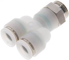 Sang-A IQSY 1212 G PVDF Sang-A IQSY 1212 G PVDF — Push-in Y-fitting G 1/2"-12mm, IQS-PVDF of Sang-A