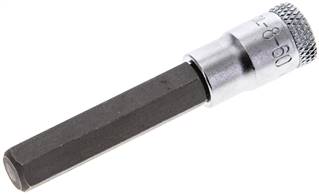 Gedore SCHL ST14 I8L G Gedore SCHL ST14 I8L G — Gedore 1/4"-Screwdriver bit socket for hexagon socket screws (DIN 7422), pin burnished, 60 mm long S of Gedore