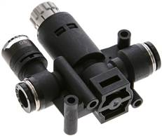 Landefeld LRMAIQS 80 Landefeld LRMAIQS 80 — pressure regulator 8-8mm, with pressure gauge, IQS standard