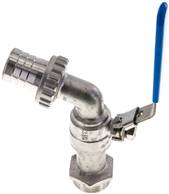Landefeld KHA 10 ES E Landefeld KHA 10 ES E — Stainless steel ball drain cock G 1"-25 (1")mm, PN 16