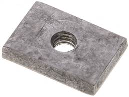 Landefeld FI HG 38 M8 ES Landefeld FI HG 38 M8 ES — Hammer head thread plate HG, M 8, Stainless steel A4 (33 x 23 x 6)