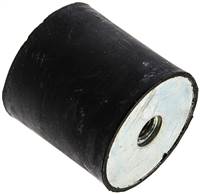 Landefeld GPE 4040 Landefeld GPE 4040 — Rubber metal buffer (type E) 40x40mm, M 8(IG)-rubber, Zinc plated steel