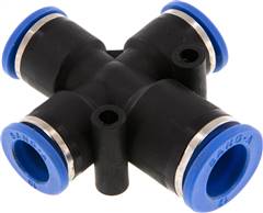 Sang-A IQSX3 120100 Sang-A IQSX3 120100 — Cross push in fitting 12mm-10mm, IQS standard of Sang-A