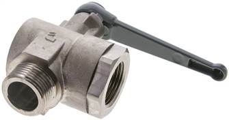 Landefeld KHW 10 IA Landefeld KHW 10 IA — Brass angle ball valve, G 1" (male thread / female thread),PN 20