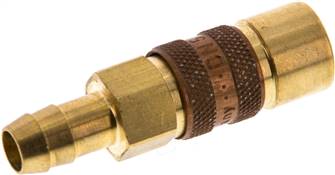 Landefeld KDS 9 NW5-BRC Landefeld KDS 9 NW5-BRC — Coupling socket (NW5) 9 (3/8")mm hose, brown, triangle 9.5 mm