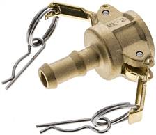 Landefeld KLDS 13 MS Landefeld KLDS 13 MS — Kamlock coupling (C) 13 (1/2")mm hose, Brass