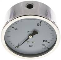 Landefeld MW 160100 GLY CRE Landefeld MW 160100 GLY CRE — glycerine pressure gauge horizontal (CrNi/Ms), 100 mm, 0 to 160 bar