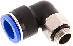 Sang-A IQSL 3816 G Sang-A IQSL 3816 G — Elbow push in fitting G 3/8"-16mm, IQS standard of Sang-A