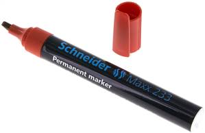 Schneider Novus PEN 233-ROT Schneider Novus PEN 233-ROT — SCHNEIDER permanent markers wedge point (1 - 5 mm), red of Schneider Novus