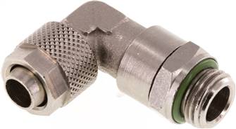 Landefeld GCK 148 DR MSV-V Landefeld GCK 148 DR MSV-V — Elbow swivel joint G 1/4"-10x8mm, Nickel-plated brass