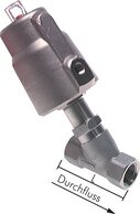 Landefeld UO 2112-20 ES * Landefeld UO 2112-20 ES * — Angled poppet valve 1.4408, G 1-1/2", open, Standard