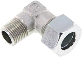 Landefeld WE 18 LR Landefeld WE 18 LR — Elbow cutting ring fitt. R 1/2"-18 L (M26x1,5), Zinc plated steel