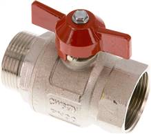 Landefeld KH 114 B IA KN Landefeld KH 114 B IA KN — Brass ball valve, short, G 1-1/4" (male thread / female thread), -0,9 to 30bar