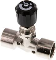 Landefeld NADEL 12 MSV Landefeld NADEL 12 MSV — Needle shut-off valve, nickel-plated brass G 1/2",PN 18