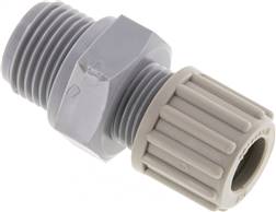 Landefeld CK 129 PA Landefeld CK 129 PA — Straight screw connection G 1/2"-12x9mm, PA (polyamide), flange nut &amp; clamping ring of polypropylene