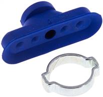 Landefeld VS 36X12 O PUR Landefeld VS 36X12 O PUR — Oval teats, 36 x 12mm, stroke 2mm, PUR (65A), blue