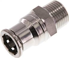 Landefeld IQSG 1216 ES * Landefeld IQSG 1216 ES * — Straight push in fitting R 1/2"-16mm, IQS stainless steel