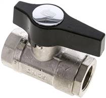 Landefeld KH 10 HD MS Landefeld KH 10 HD MS — High-pressure ball valve G 1", nickel-plated brass
