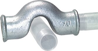 Landefeld UEBO 34 ST Landefeld UEBO 34 ST — U-shaped cross fitting, Rp 3/4" (Female thread), Galvanised malleable cast iron