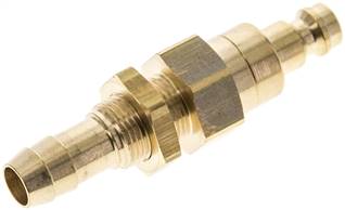 Landefeld KSSS 9 NW5 BA Landefeld KSSS 9 NW5 BA — Bulkhead coupling plug (NW5) 9 (3/8")mm hose, Brass