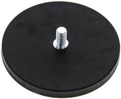 Landefeld MAGG 88-M8A ND Landefeld MAGG 88-M8A ND — Rubberised Neodymium-magnet (flat gripper) 88mm, M 8 (AG)