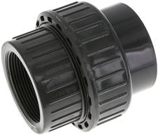 Landefeld PVCGVIG 6320 FKM Landefeld PVCGVIG 6320 FKM — Adhesive/thread connection, PVC-U/ FKM, 63mmxRp 2" female thread