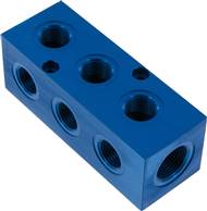 Landefeld VB 912 A Landefeld VB 912 A — distributor block 1 x G 3/4"-9x G 1/2", Aluminium