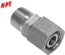 Landefeld EVGE 38 SR NPT Landefeld EVGE 38 SR NPT — Adjustab. Cutting ring fitt. 38 S-NPT 1-1/2", Zinc plated steel