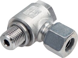 Landefeld WH 38 SR Landefeld WH 38 SR — Elbow swivel screw connection G 1-1/2"-38 S (M52x2), Zinc plated steel