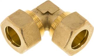 Landefeld KW 22 MS Landefeld KW 22 MS — Elbow compression ring fitting 22 (M30x1,5)mm, brass