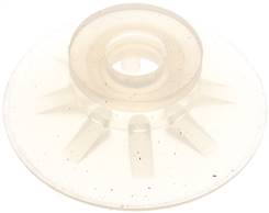 Landefeld VSP 50 F SI Landefeld VSP 50 F SI — Flat suction cups, support rib, P,series- Ø 53x2,5mm, Silicone (50A), transparent