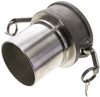 Landefeld KLDS 100 ES-DIN Landefeld KLDS 100 ES-DIN — DIN/EN-Kamlock coupling (C/CC) 100 (4")mm hose, Stainless steel (1.4408)