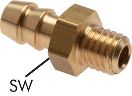 Landefeld GPK 144 ES Landefeld GPK 144 ES — Straight push in fitting G 1/4"-4mm internal, Stainless steel A4