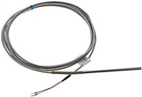 Landefeld PT10002-100 HT Landefeld PT10002-100 HT — Insertion resistance thermometer Pt1000 (2-wire), 6x100mm, High temperature (cable with glass fibre