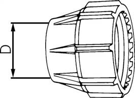 Landefeld 18910-90 Landefeld 18910-90 — Connecting nut for PEX pipe screw connector, PP, 90 mm