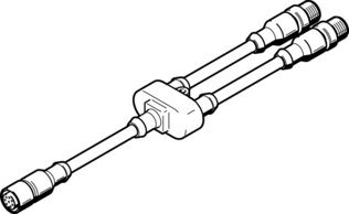 Festo NEBV-M12G8-KD-3-M12G4