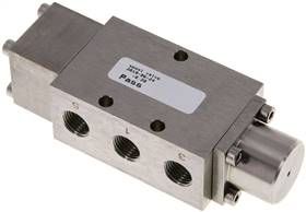 Landefeld P 05 511 ESG * Landefeld P 05 511 ESG * — 5/2-way pneumatic valve, G 1/4", spring return