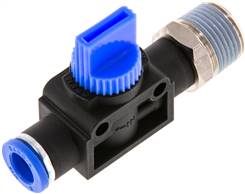 Sang-A IQSHE 3388 Sang-A IQSHE 3388 — 3/2 way shut-off valve R 3/8"-8mm, Tube-side venting of Sang-A