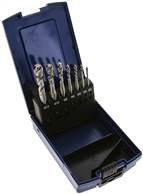 Landefeld GEW MSV SET HSSE Landefeld GEW MSV SET HSSE — Machine tap set for blind holes (7 pieces in sturdy industrial case) DIN 371: M 3 - M 4 - M 5 - M 6